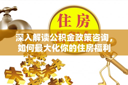 关岭深入解读公积金政策咨询，如何最大化你的住房福利
