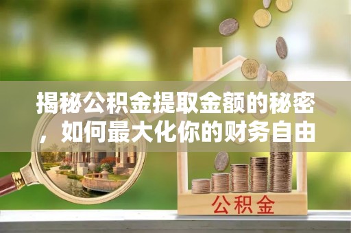 关岭揭秘公积金提取金额的秘密，如何最大化你的财务自由